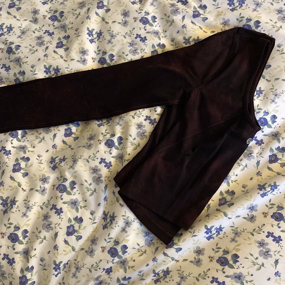 lululemon align long sleeve maroon tie dye - Picture 7 of 7